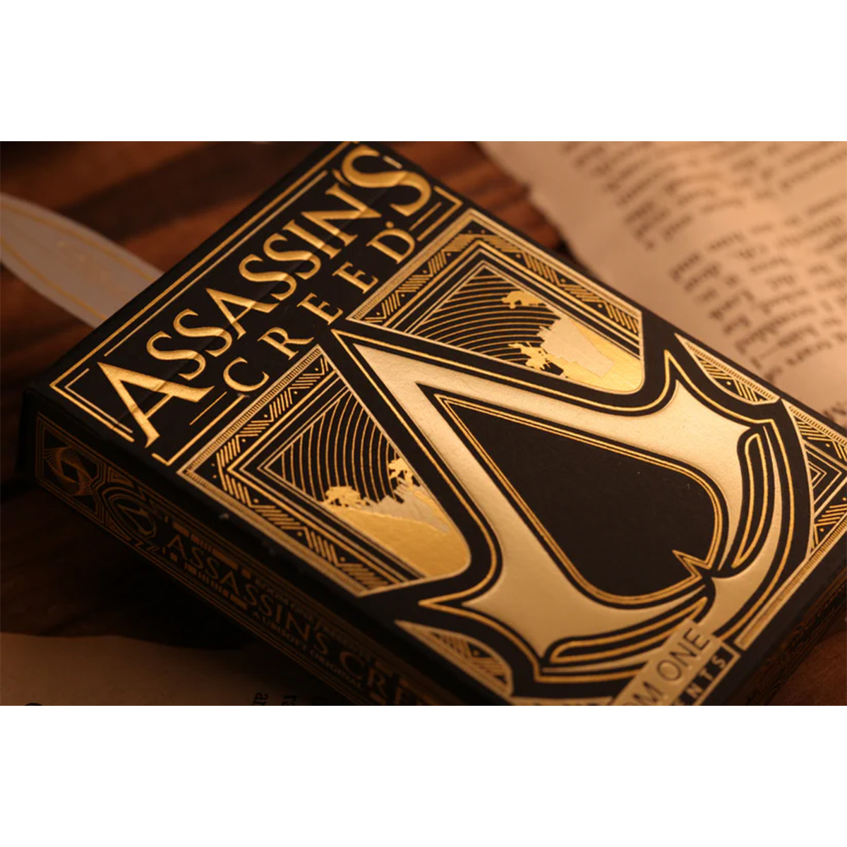 Room One Cards《Assassins Creed Legacy Ver. II》Playing Cards 啤牌(Onyx Hidden Blade Edition)