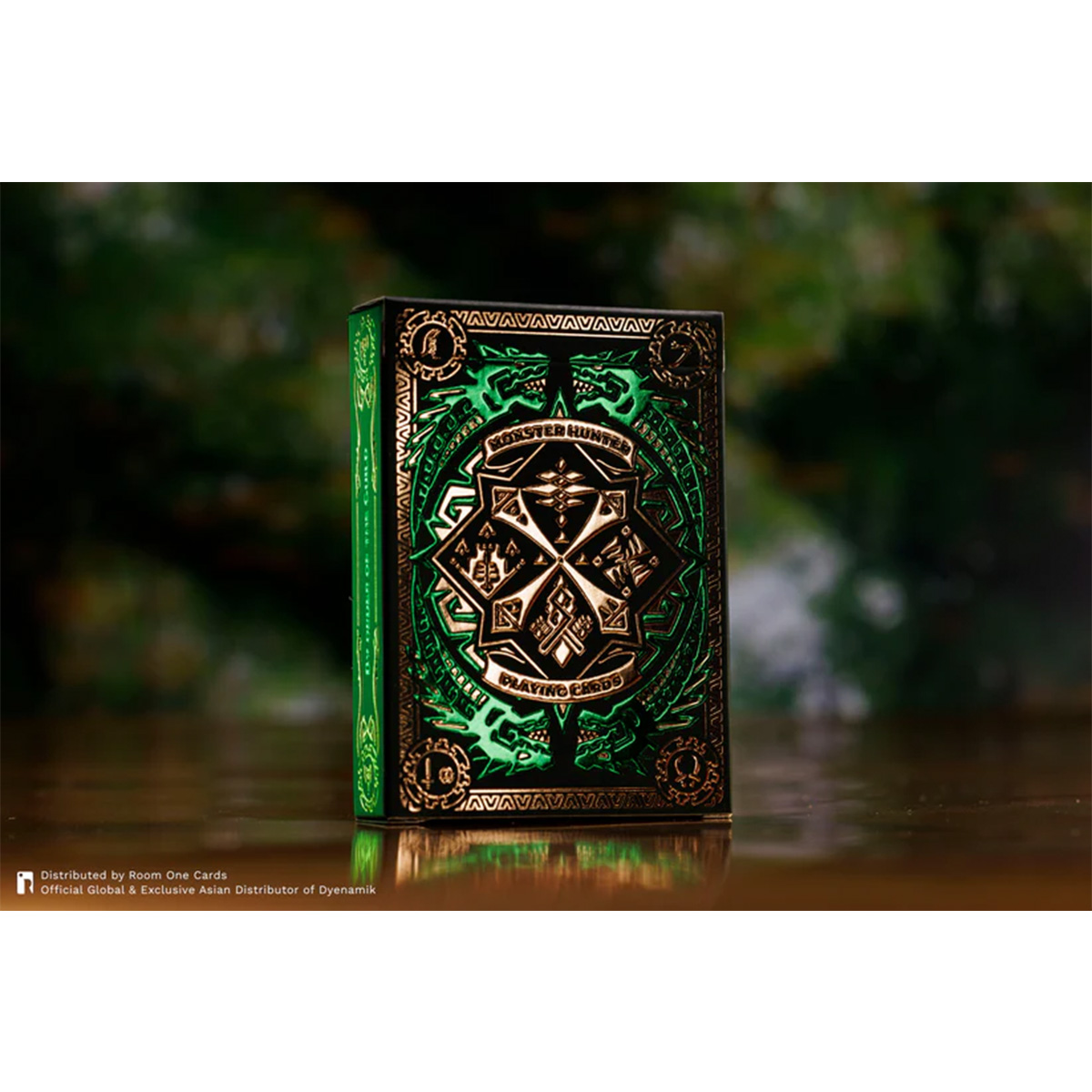 Room One Cards《Monster Hunter》Playing Cards 啤牌(Green)