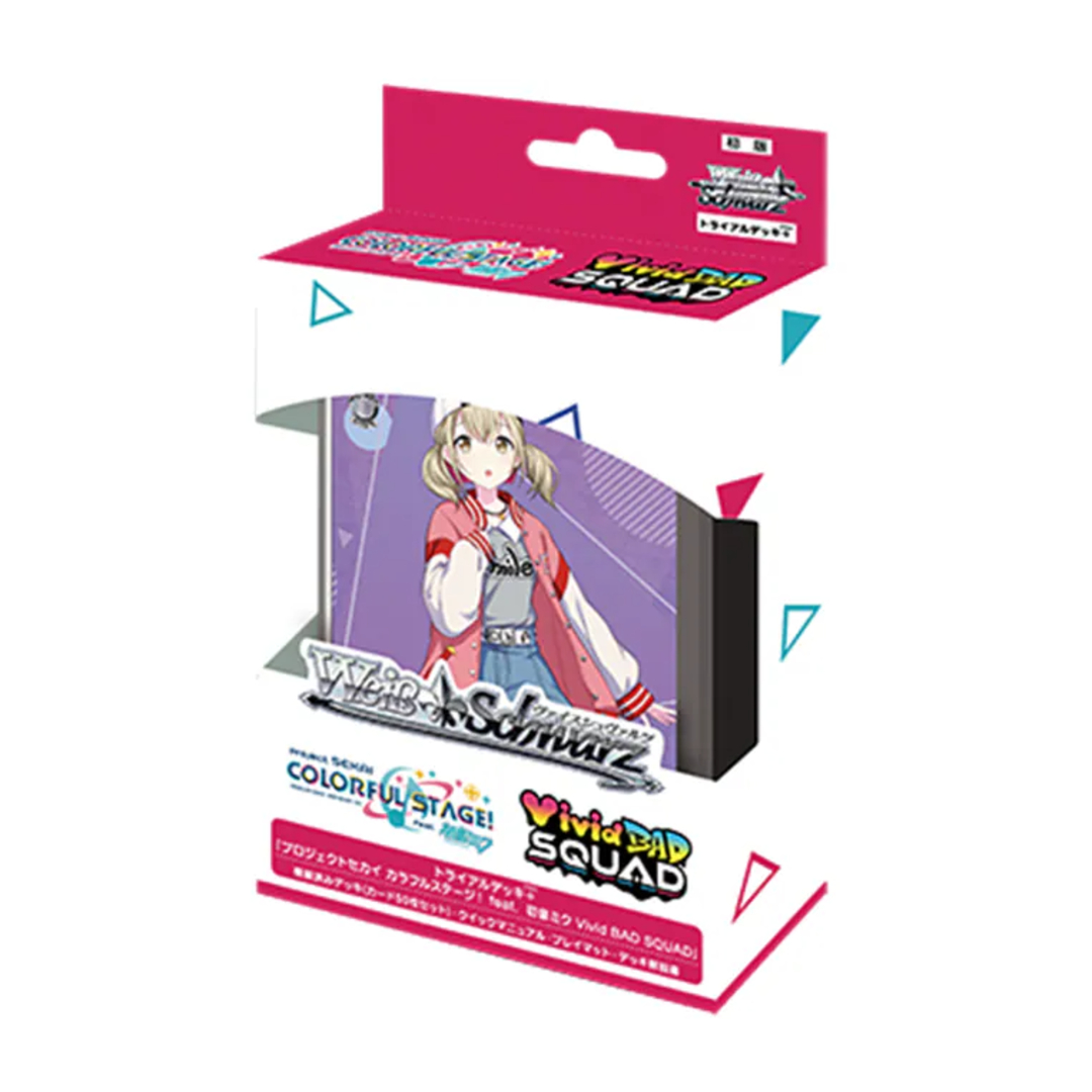 【日版】Weiß Schwarz 黑白雙翼 TCG 卡牌遊戲(Project Sekai Colorful Stage! Hatsune Miku-Vivid BAD SQUAD)