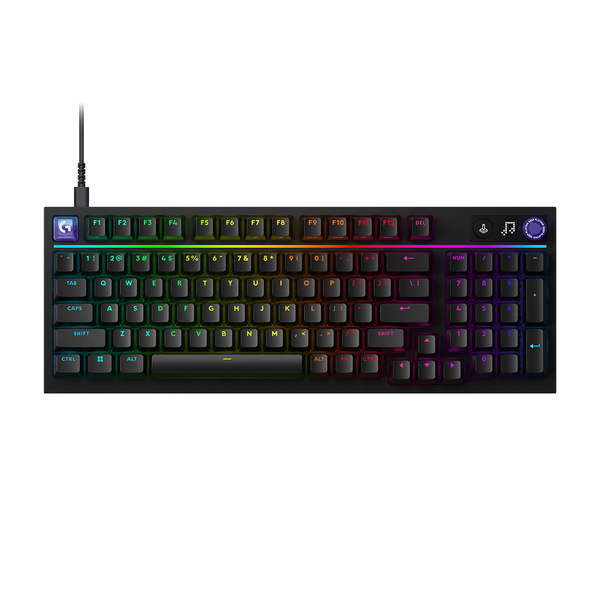 Logitech G G316 X 98 8kHz 有線機械電競鍵盤(Tactile-觸感軸-黑色)
