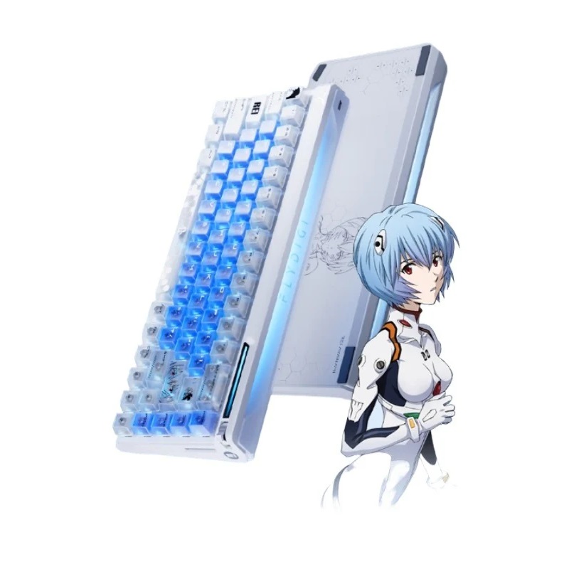 FLYDIGI FS68 多霍爾磁軸有線遊戲鍵盤(EVA綾波零)