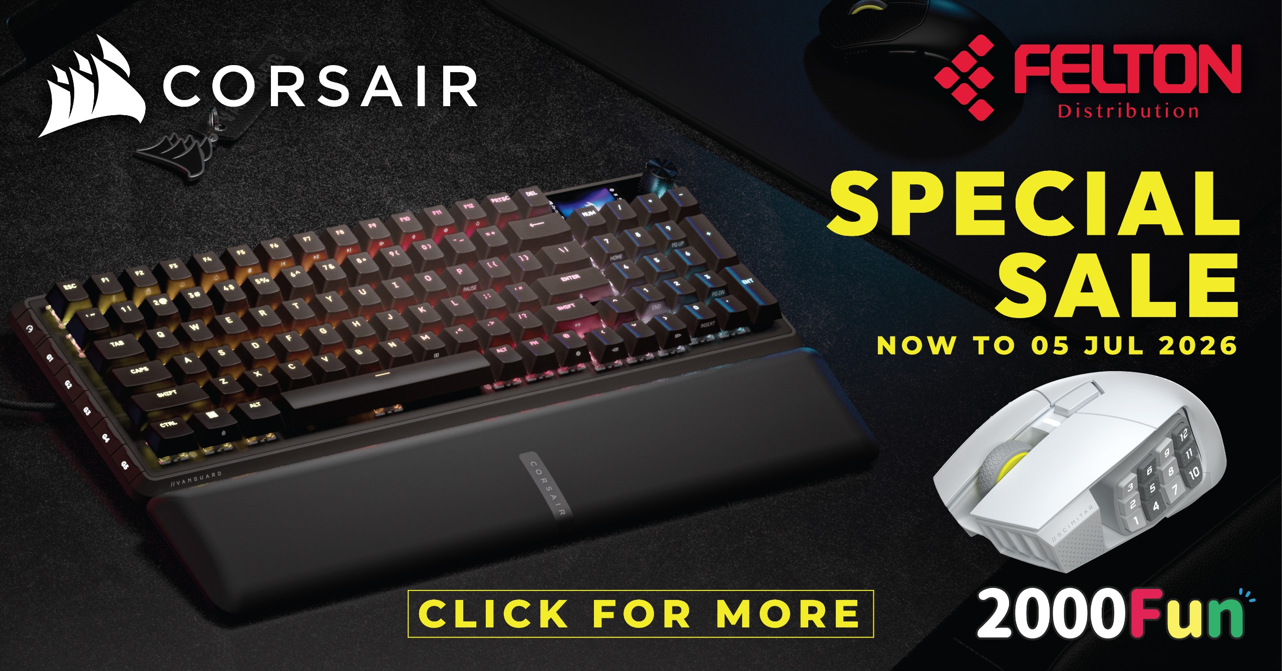 corsair 優惠 6/7下架