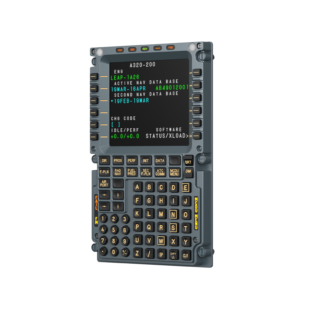 MOZA Flight MA3F FCD 飛行電腦顯示(Airbus造型)