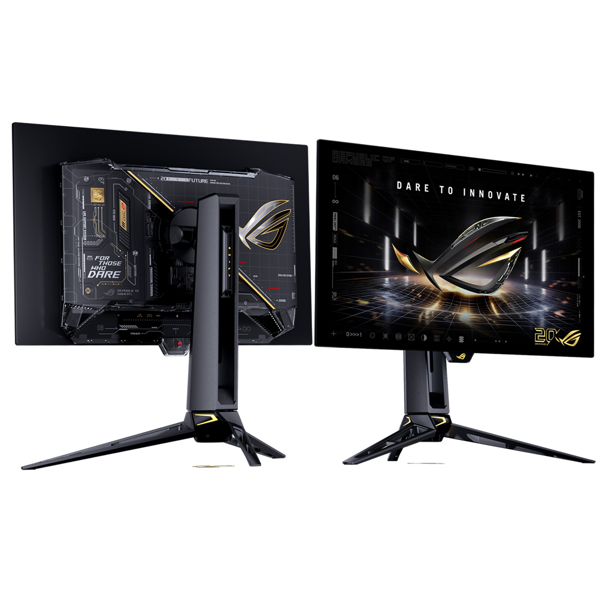 ASUS ROG Swift OLED PG27AQWP-G EDITION 20 27吋 雙模式(HD@720Hz/QHD@540Hz) Tandem OLED 電競顯示器(顯示器-20周年紀念版)