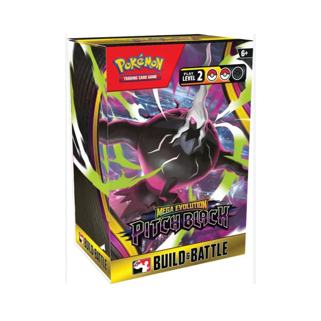 【美版】Pokemon TCG 寶可夢卡牌遊戲 美版 MEGA超級進化(ME05-Pitch Black Build & Battle Box)