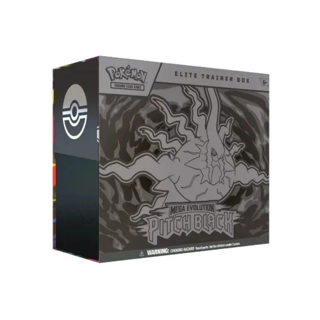【美版】Pokemon TCG 寶可夢卡牌遊戲 美版 MEGA超級進化(ME05-Pitch Black Elite Trainer Box)