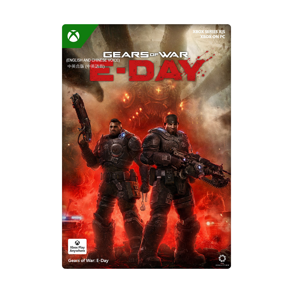 XBOX|PC《戰爭機器：事變日》Gears of War: E-Day(預購-數位標準版)
