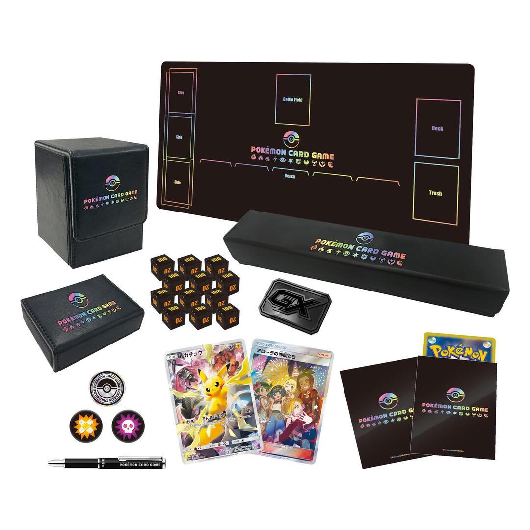 【日版】Pokemon TCG 寶可夢卡牌遊戲 日文版 太陽&⽉亮(Limited Collection Master Battle Set)