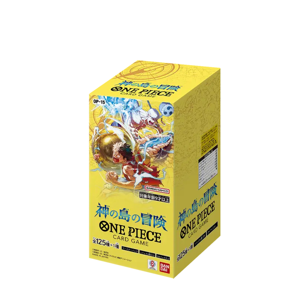 【日版】One Piece TCG 海賊王卡牌遊戲(OP15-神之島的冒險-補充包-1盒)