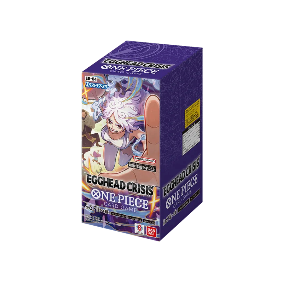 【日版】One Piece TCG 海賊王卡牌遊戲(EB04-EGGHEAD CRISIS-特殊補充包-1盒)