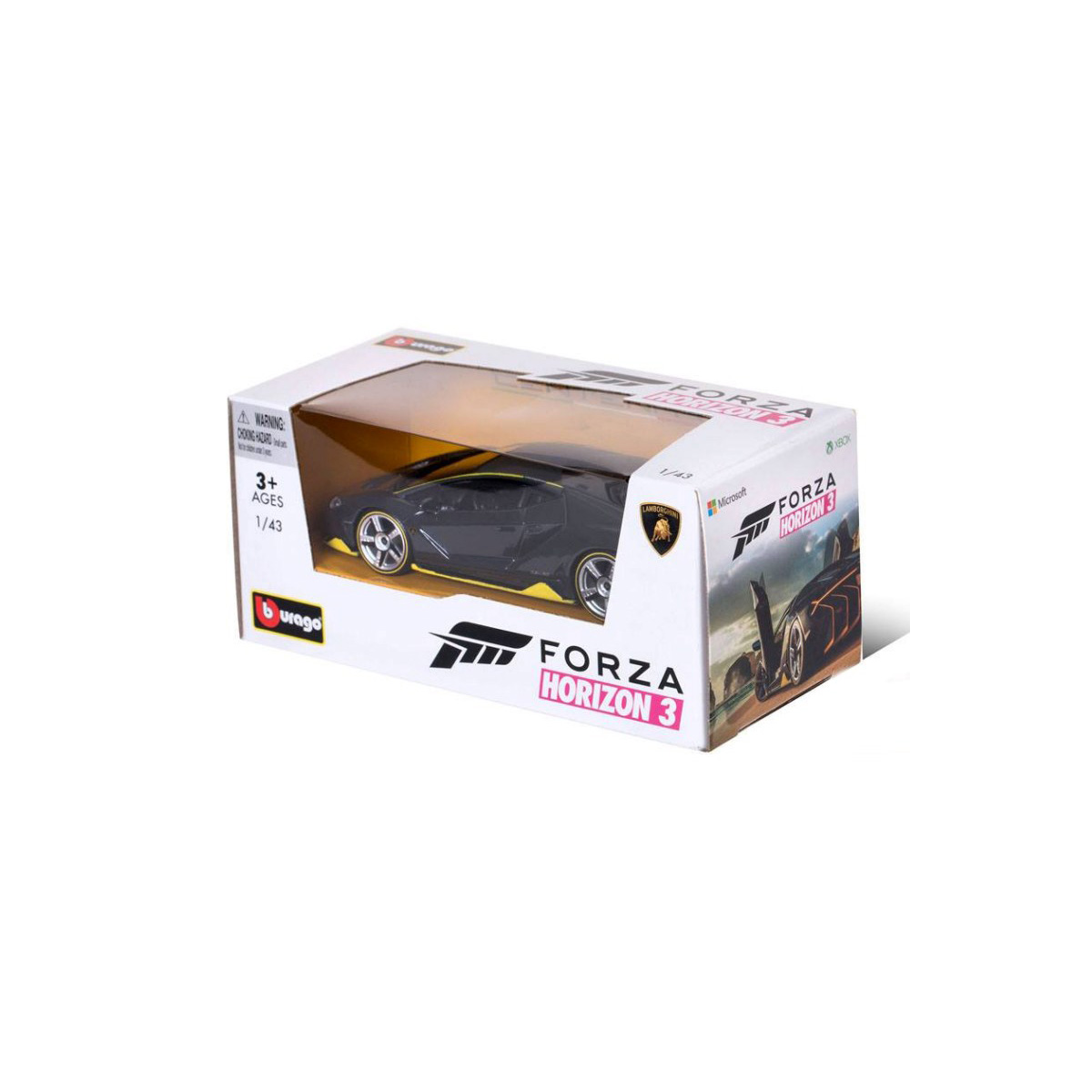 Bburago Forza Horizon 3 Lamborghini Centenario Scale Model 1:43