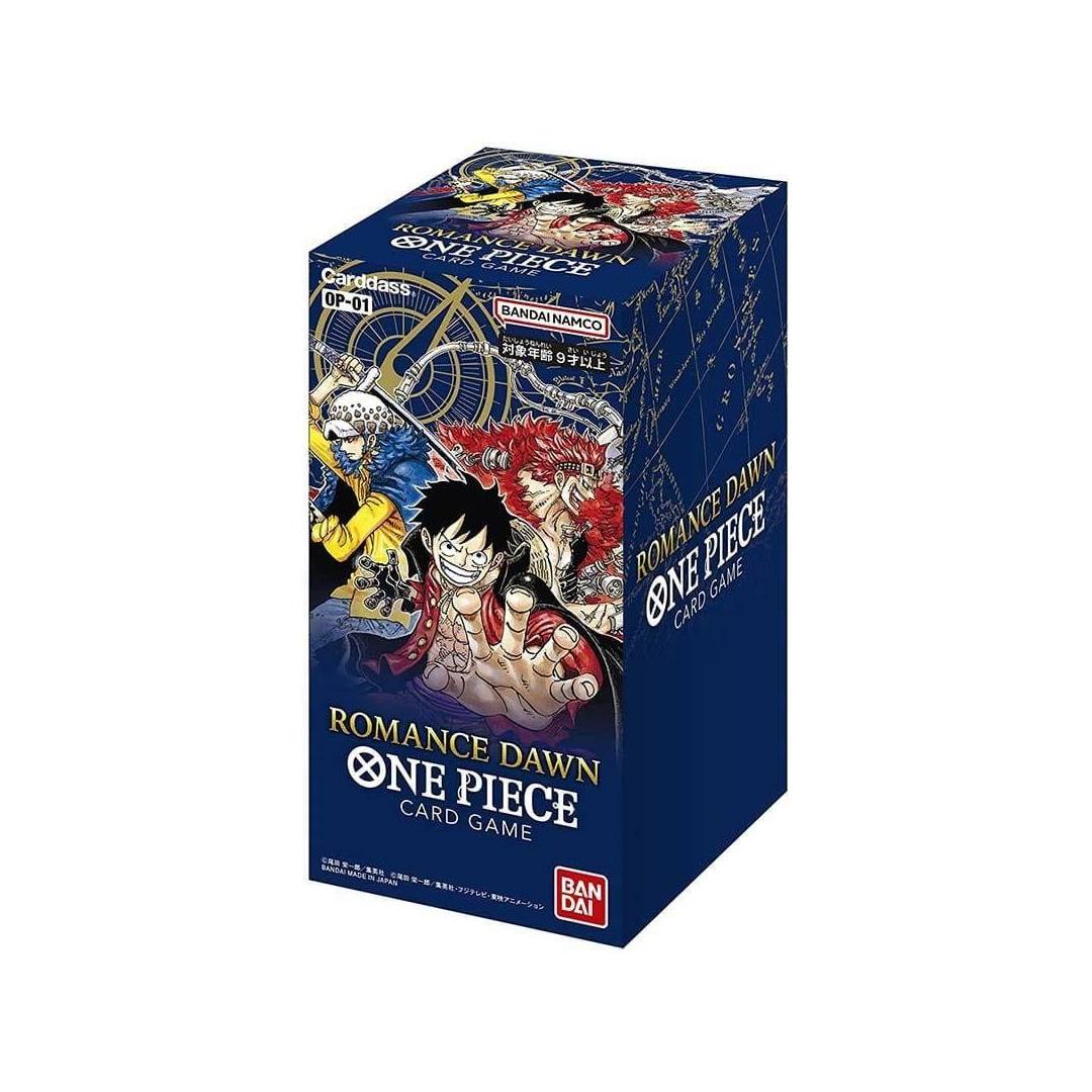 【日版】One Piece TCG 海賊王卡牌遊戲(OP01-Romance Dawn-補充包-1盒)