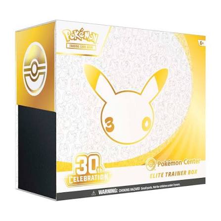 【美版】Pokemon TCG 寶可夢卡牌遊戲 美版 MEGA超級進化(30th CELEBRATION Elite Trainer Box)
