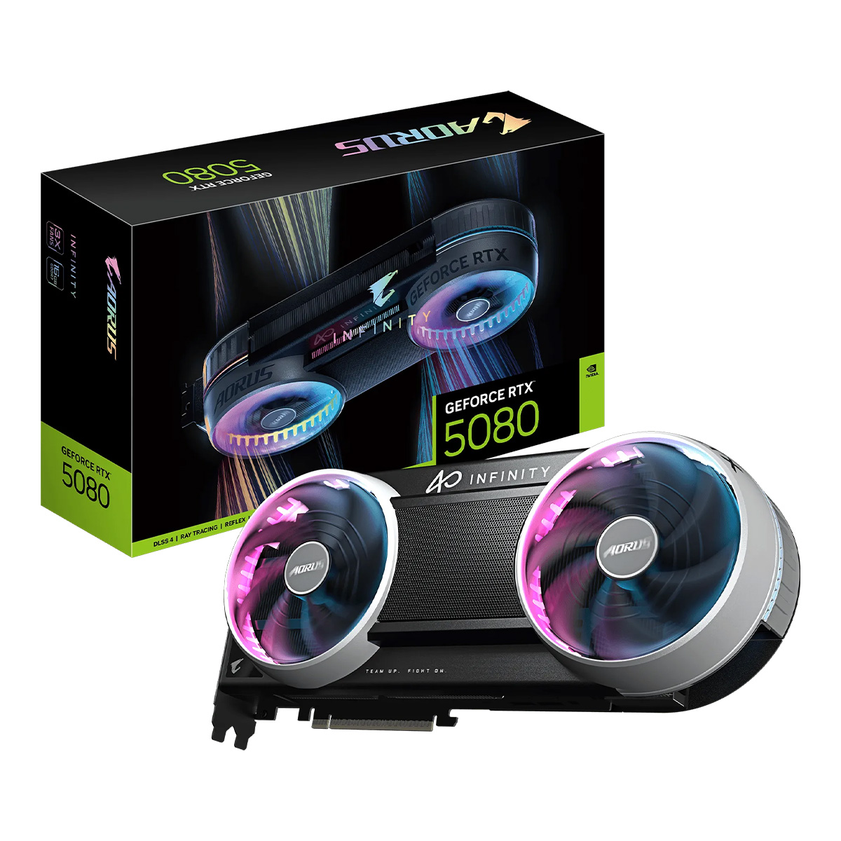 【完整砌機減$200】Gigabyte AORUS GeForce RTX5080 INFINITY 16GB GDDR7 顯示卡