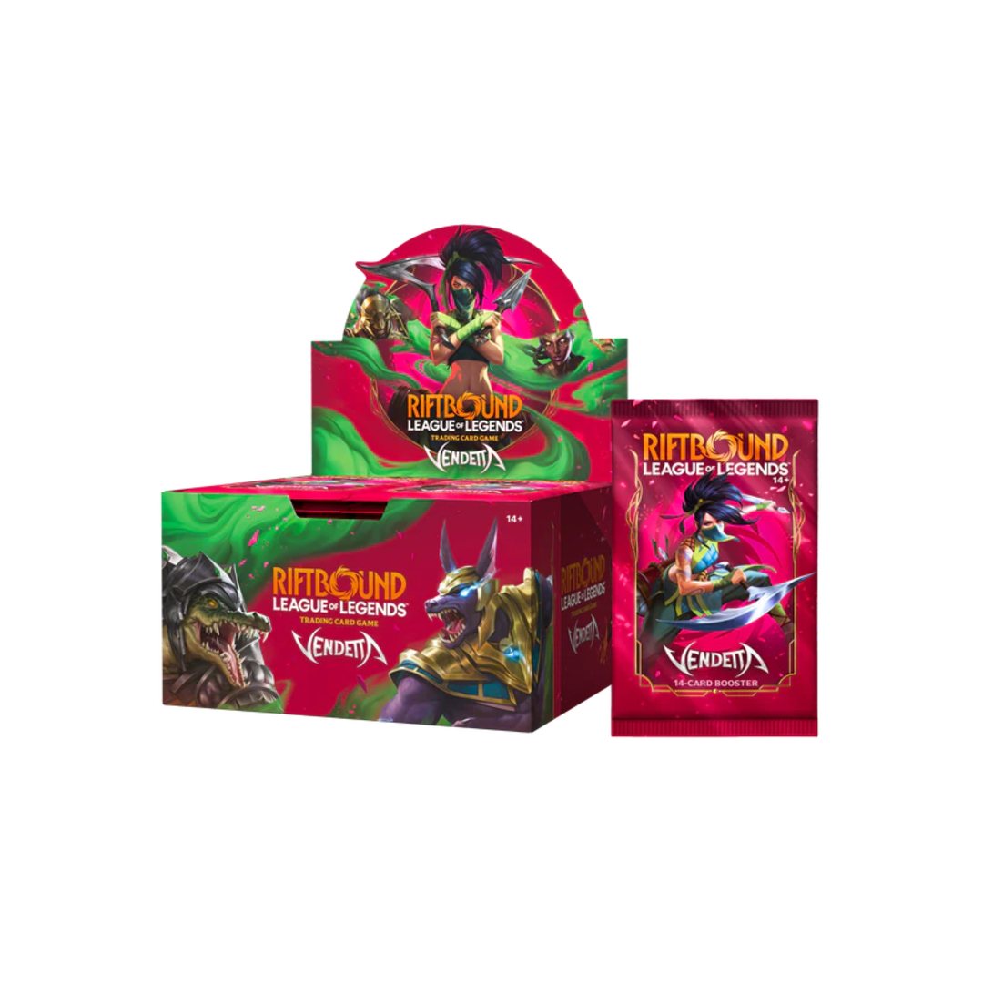 【美版】符文戰場:英雄聯盟 TCG 卡牌遊戲(Set 4 - Vendetta-Booster Box & Case)