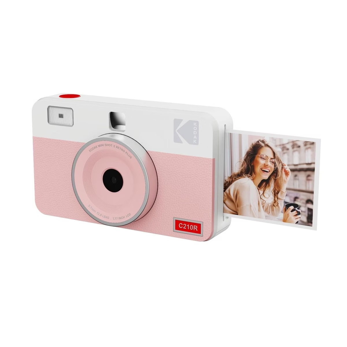Kodak 柯達 Mini Shot 2 Retro 即影即有相機+相片打印機(粉紅色)