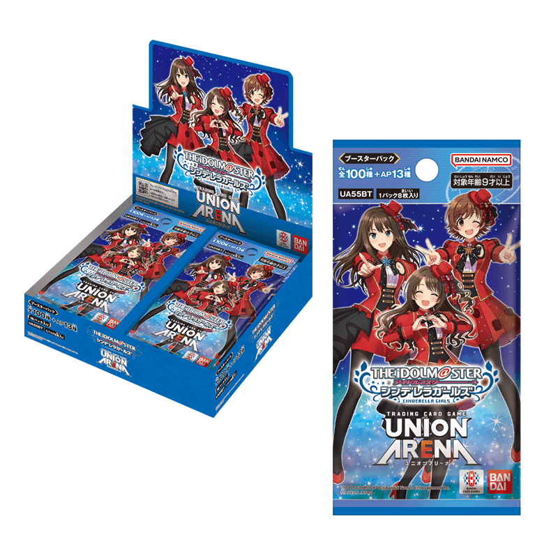 【日版】UNION ARENA TCG 卡牌遊戲(偶像大師 灰姑娘-補充包-1盒)
