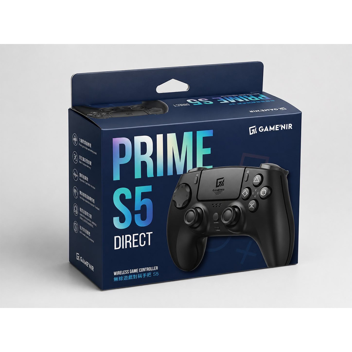 GAME'NIR Prime-S5 Direct 無線控制器(藍牙直連PS5)