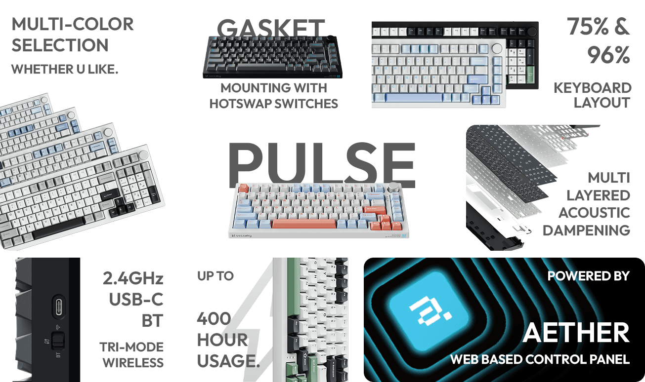 VOICSKY PULSE Keyboard
