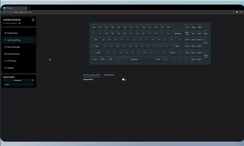 AETHER Web Control Interface