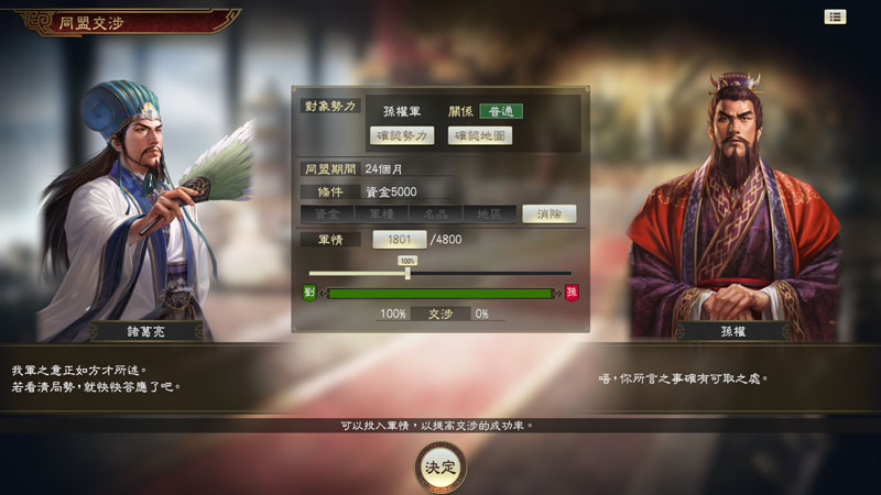 軍情系統展示