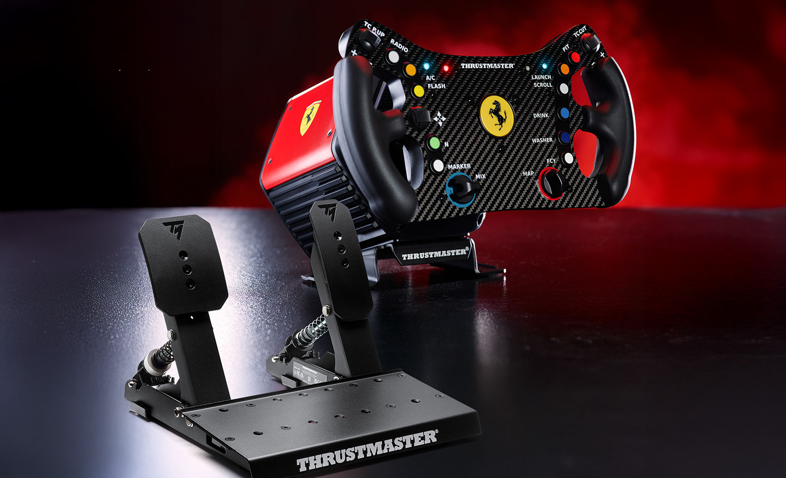 T818 Ferrari 488 GT3 模擬器套裝全貌