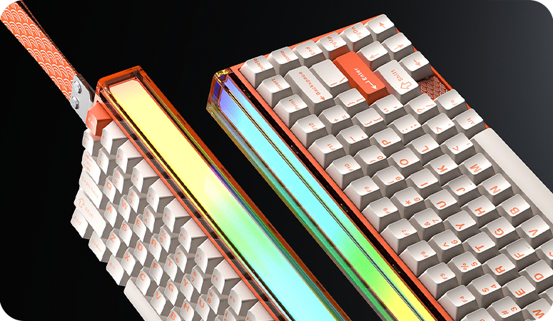 RGB 霓虹燈箱效果展示