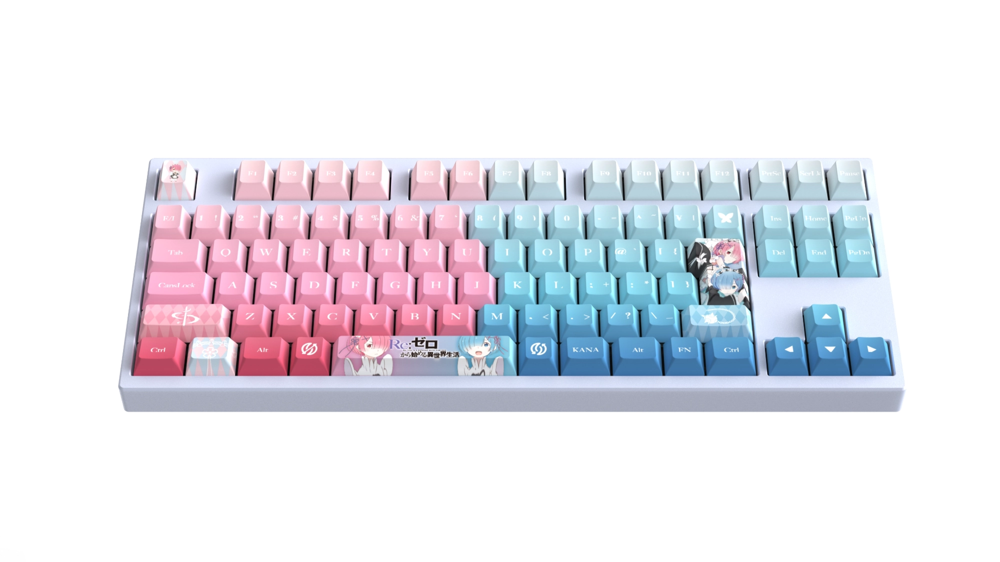 緊湊型 TKL 日配佈局展示