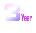 3 年保固圖示