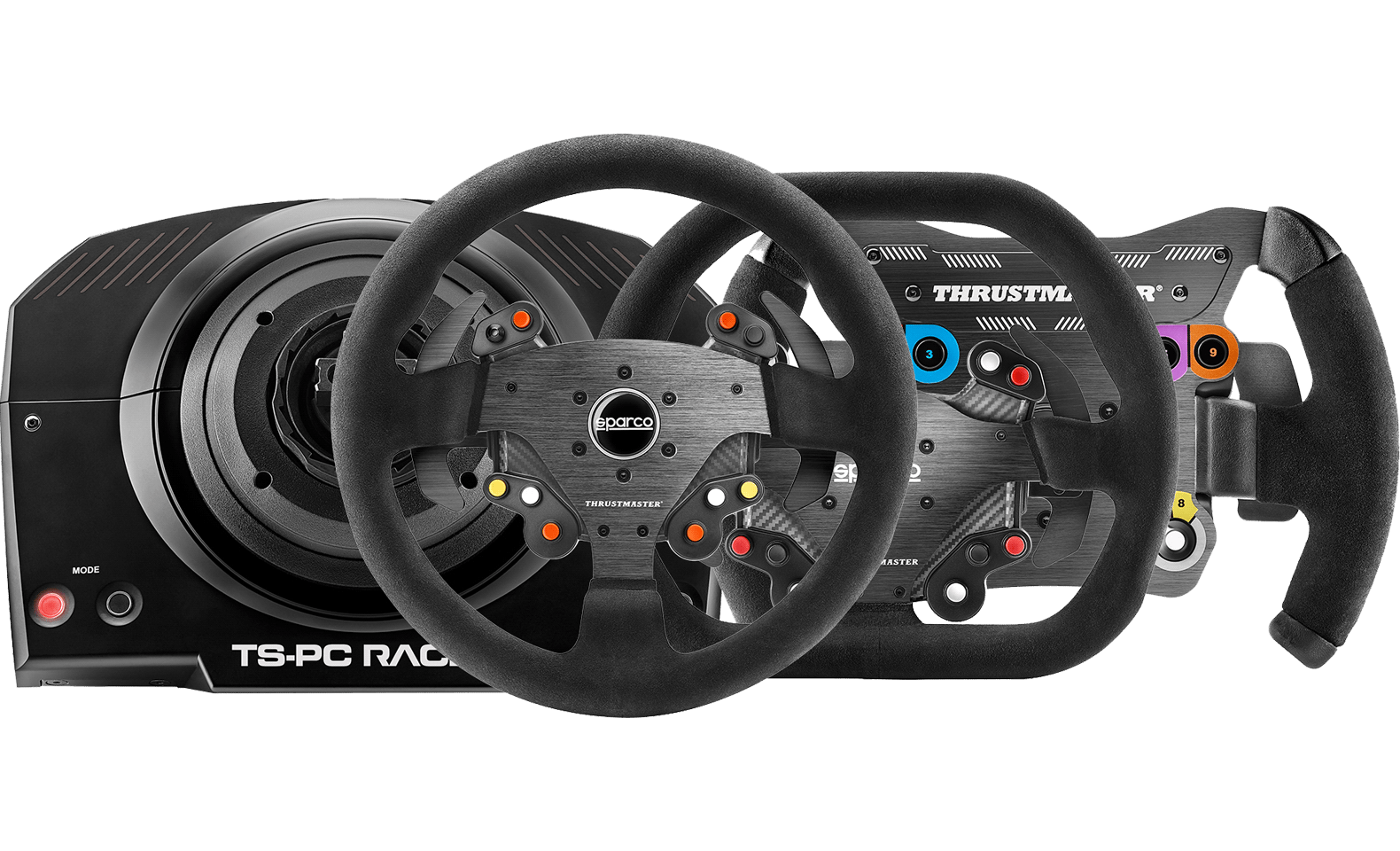 專為 Thrustmaster 附加方向盤設計