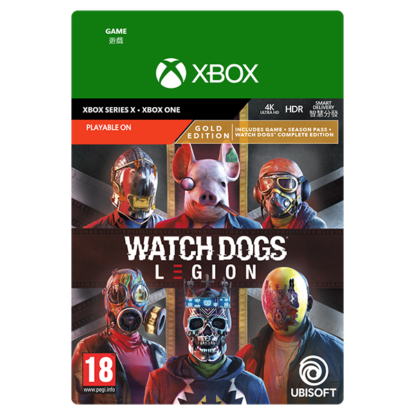 XBOX《看門狗：自由軍團》WATCH DOGS LEGION(黃金版)