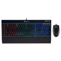 (贈品)Corsair K55 RGB PRO 鍵盤 + Harpoon RGB Pro 滑鼠