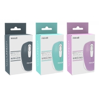Maxell 2.4G Wireless Mouse 無線光學滑鼠 (MXMU-WL20PP)(Pupple 粉紫)