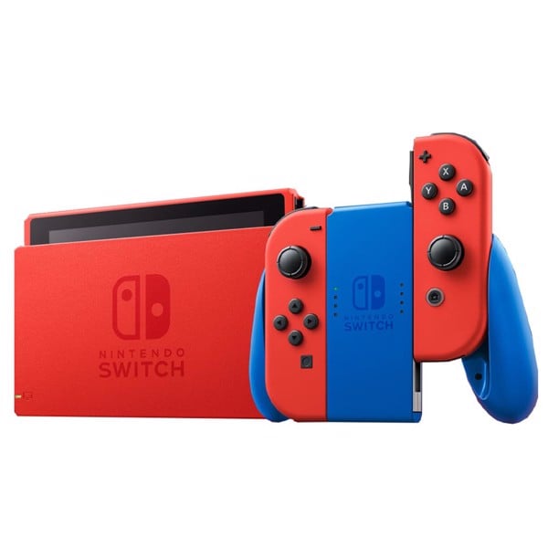 Nintendo Switch《瑪利歐亮麗紅x亮麗藍》特別版遊戲主機