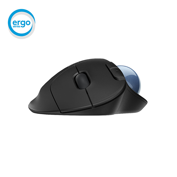 Logitech ERGO M575 藍牙無線軌跡球滑鼠(石墨灰)