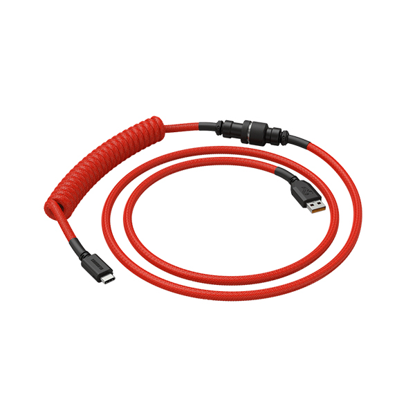 Glorious TYPE-C USB 防扭捲線(Crimson Red)