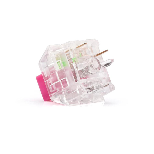 凱華鍵軸 Kailh BOX Crystal Pink 鍵軸(35粒裝)