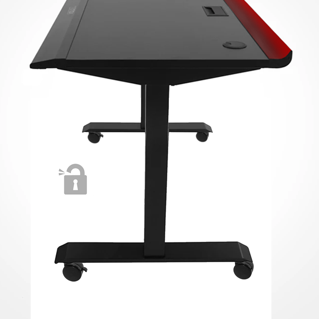 T23 Zenox PU Casters for Gaming Desks (Set of 4)(Z-0037)