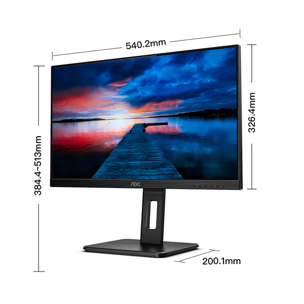 AOC Q24P2C 23.8吋 IPS 2K 75Hz 電競顯示器(Q24P2C)