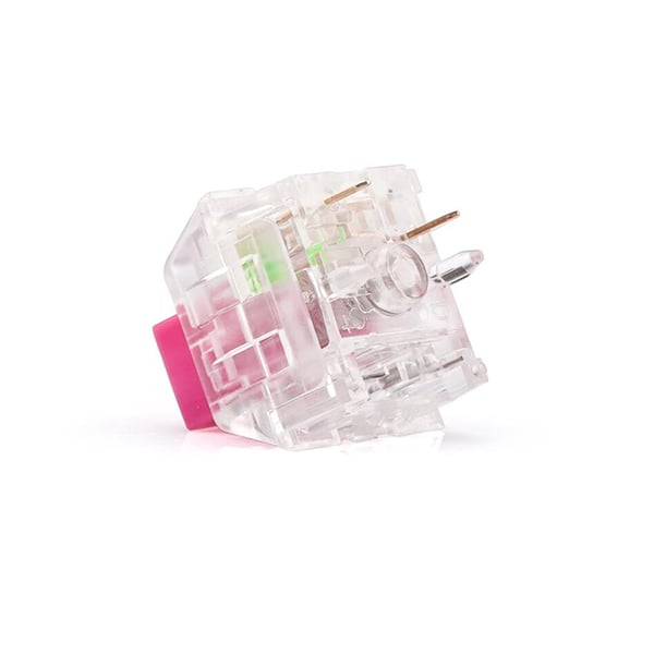 凱華鍵軸 Kailh BOX Crystal Pink 鍵軸(1粒裝)