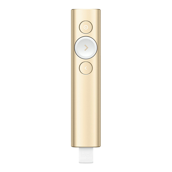 Logitech Spotlight 專業無線簡報遙控器(Gold 金色)