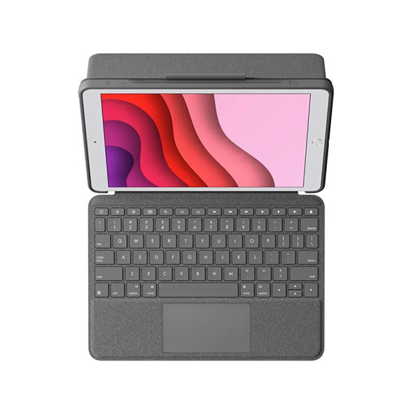 Logitech Combo Touch Keyboard 配備觸控板 可分離式 背光鍵盤保護殼(iPad第7代- iPad第9代可用)