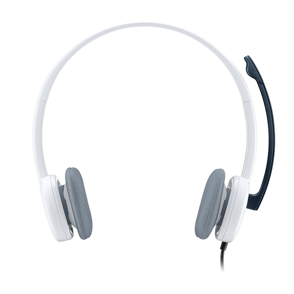 Logitech H150 Stereo 立體聲耳機麥克風(白色)