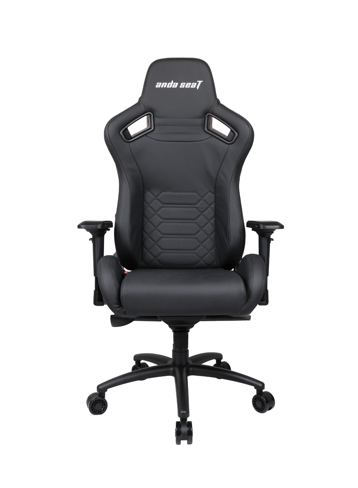 C163 Anda Seat AD12XL Black Real Leather 人體工學高背電競椅