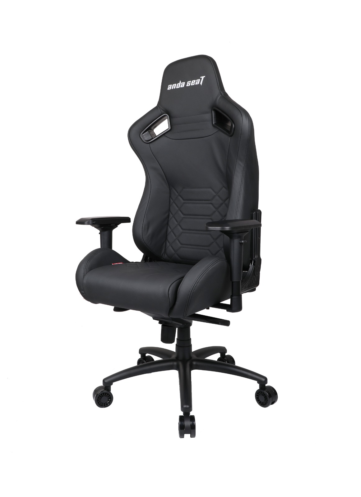 C163 Anda Seat AD12XL Black Real Leather 人體工學高背電競椅