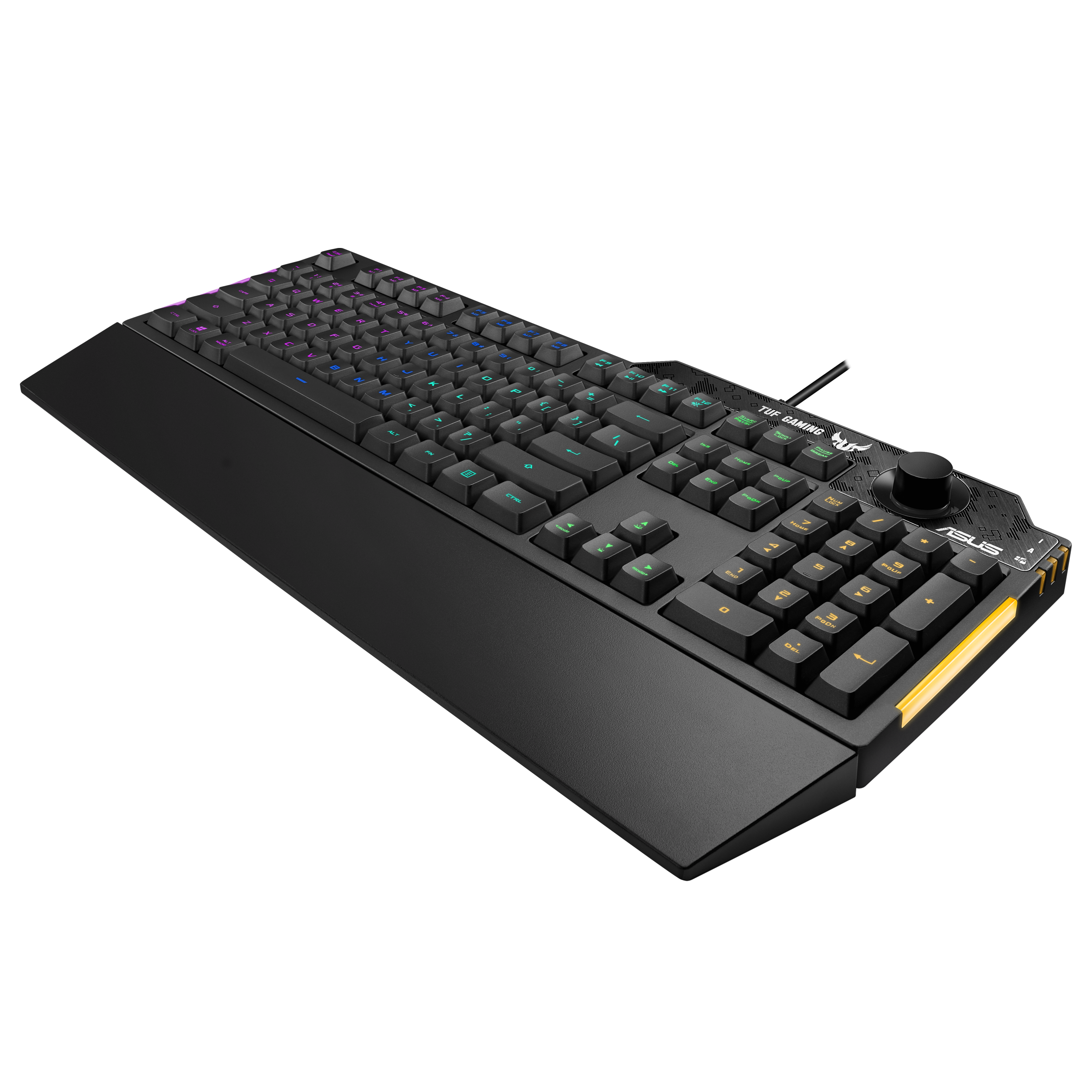 ASUS TUF Gaming K1 RGB 薄膜式鍵盤(中文)