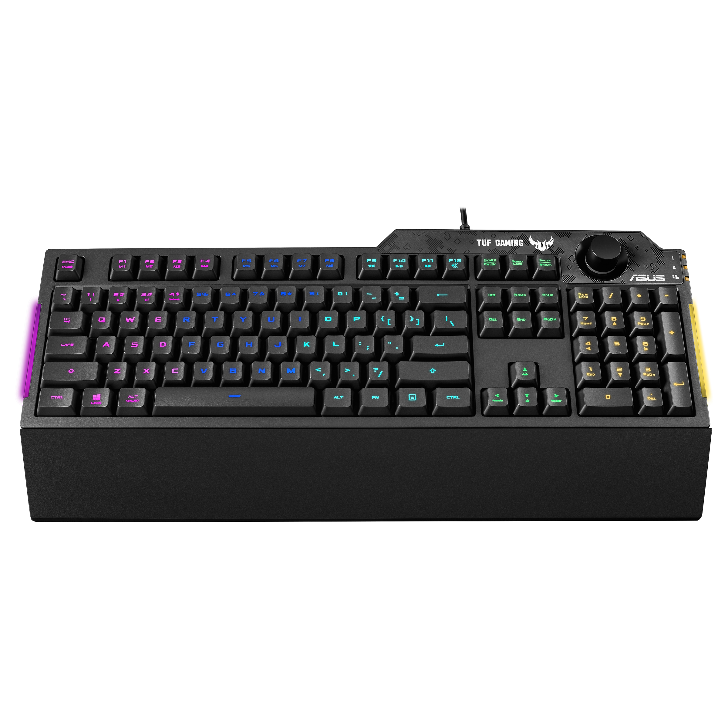 ASUS TUF Gaming K1 RGB 薄膜式鍵盤(中文)