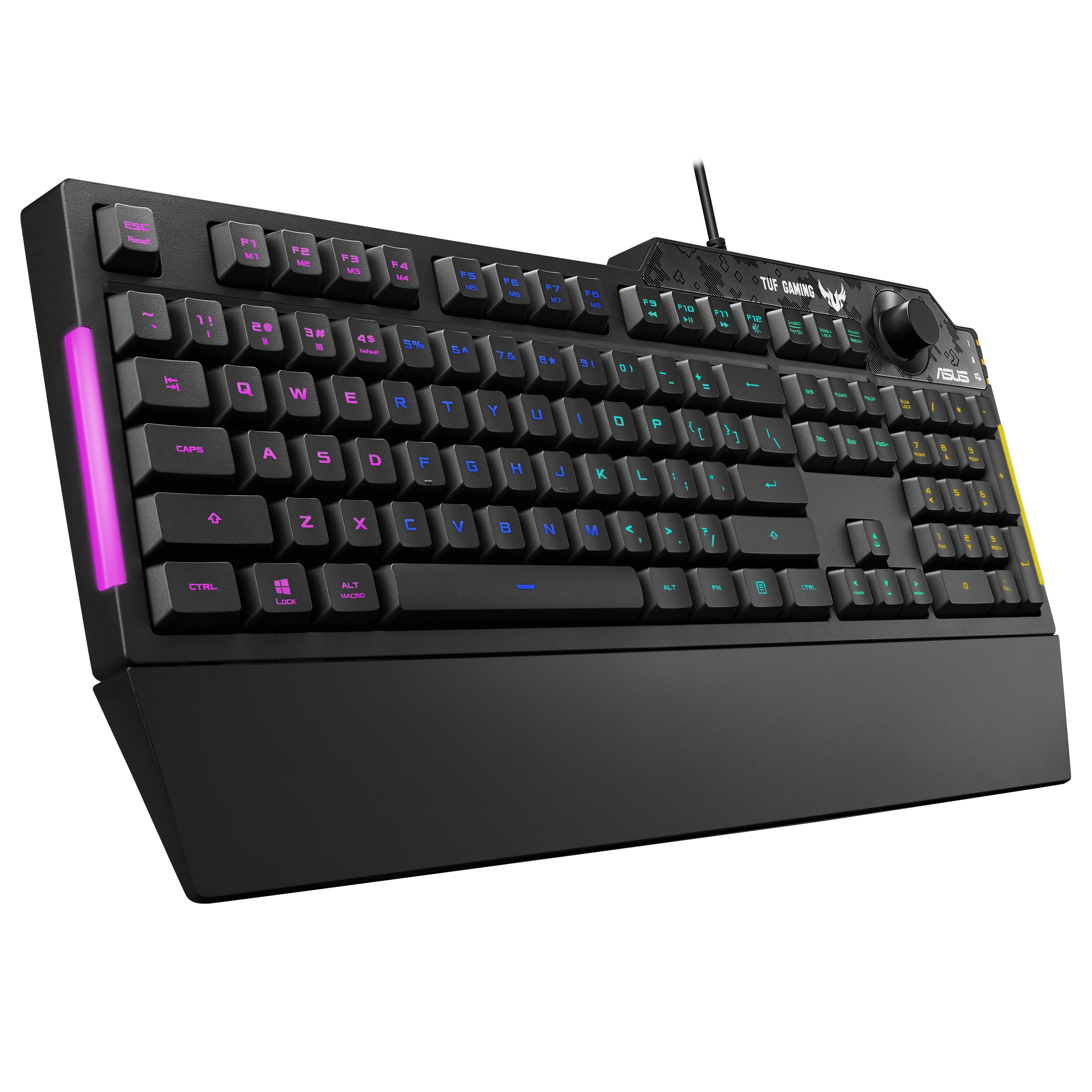 ASUS TUF Gaming K1 RGB 薄膜式鍵盤(中文)