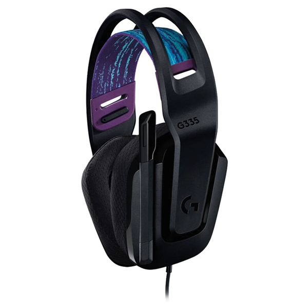 Logitech G系列 G335 有線遊戲耳機麥克風(Black 黑色)