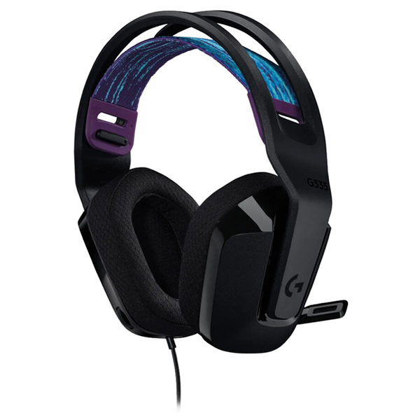 Logitech G系列 G335 有線遊戲耳機麥克風(Black 黑色)